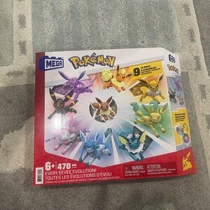 Mega Bloks Pokémon Eevee Evolution Building Set. Brand new and unopened